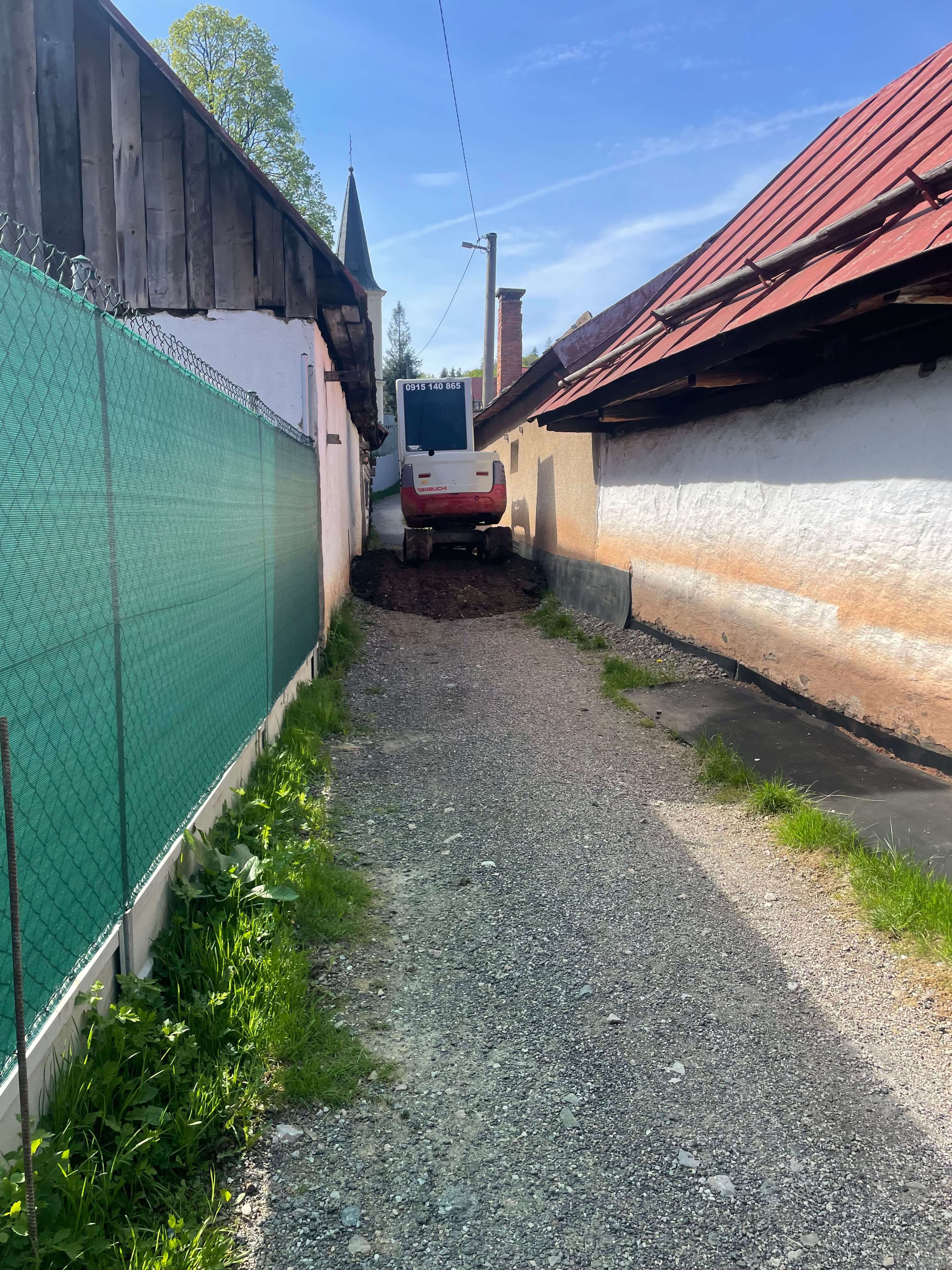 Chodník Poráč – celkový pohľad