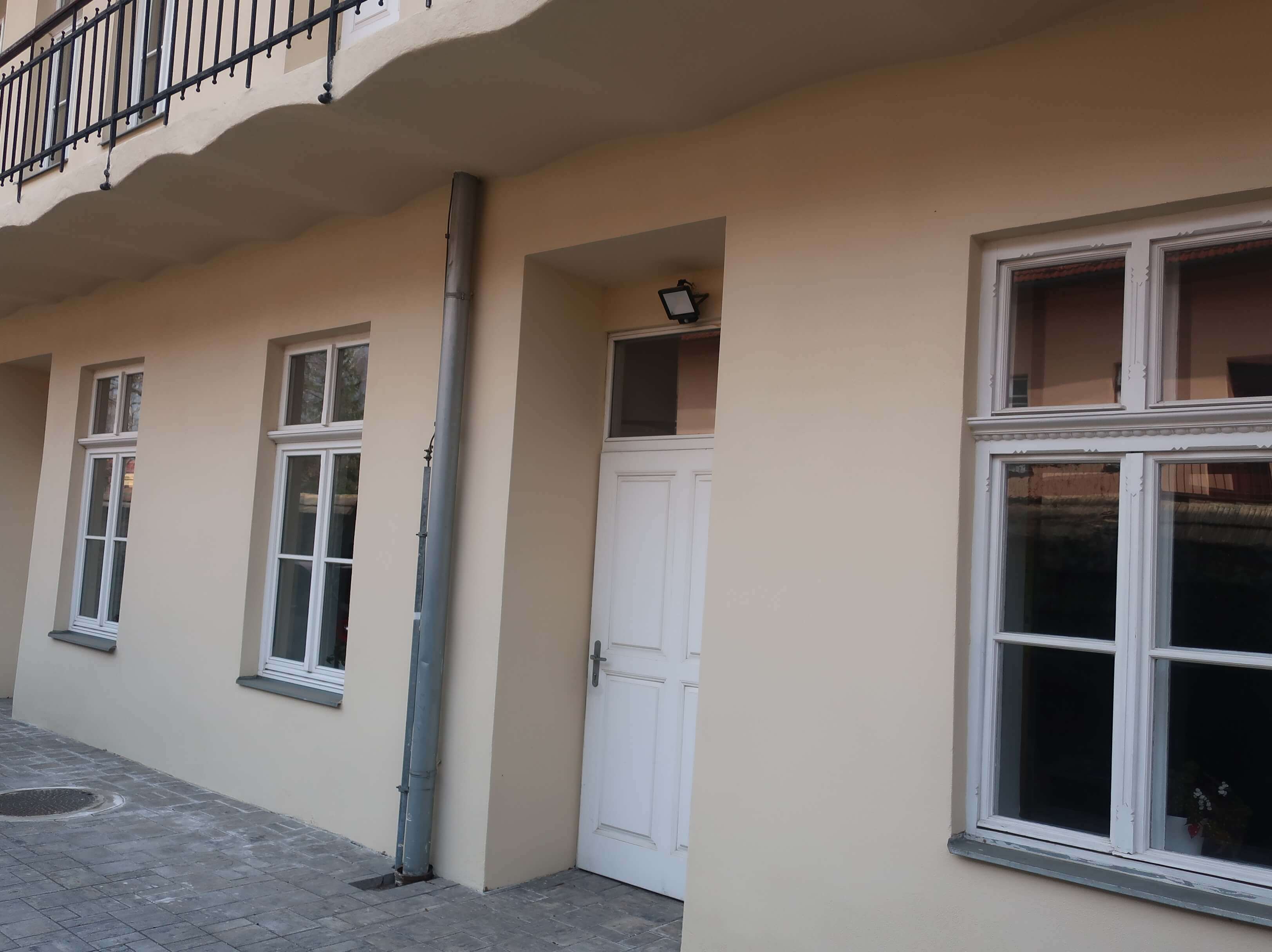 Spišská knižnica – nádvorie