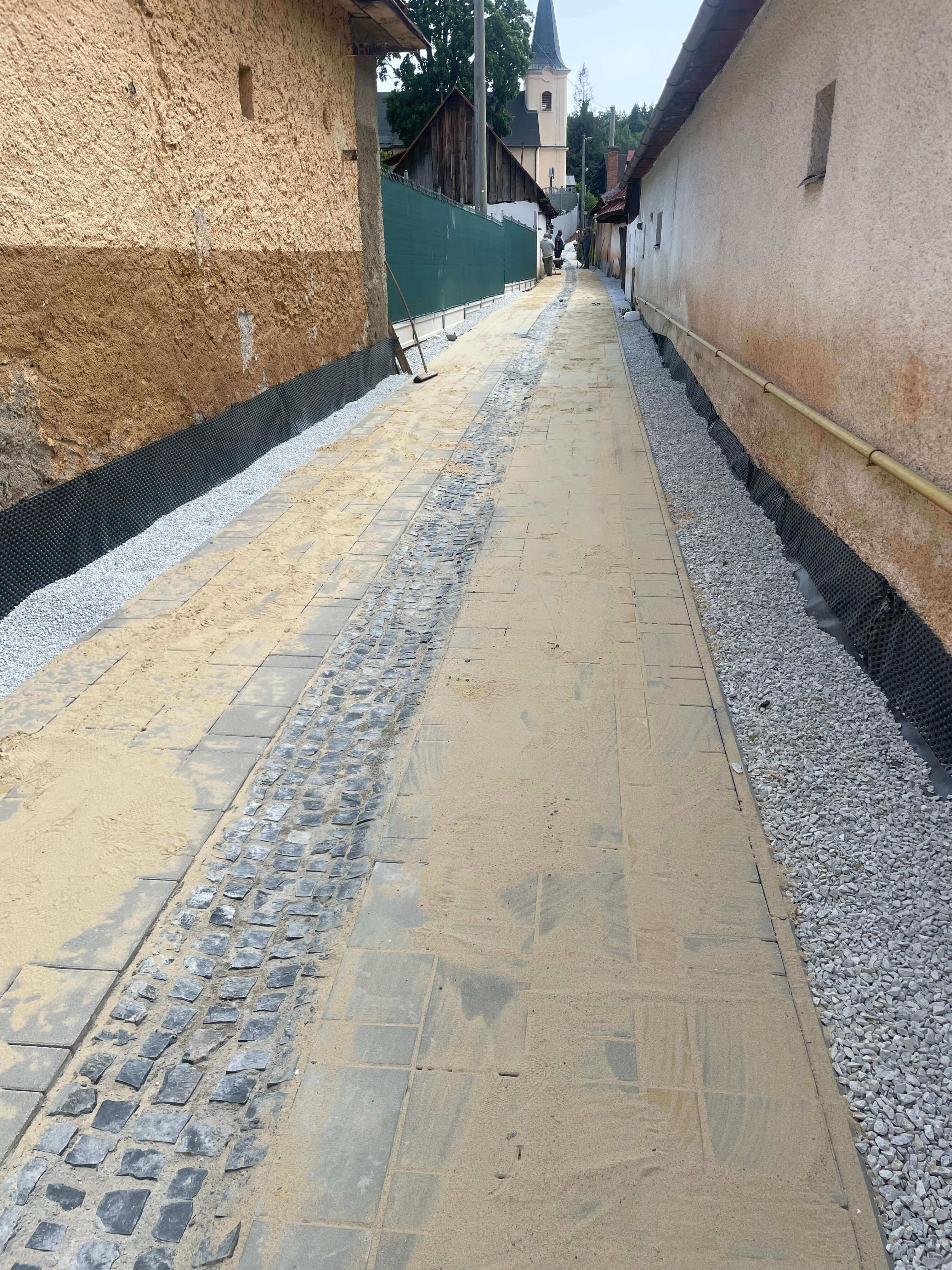 Chodník Poráč – finálny stav